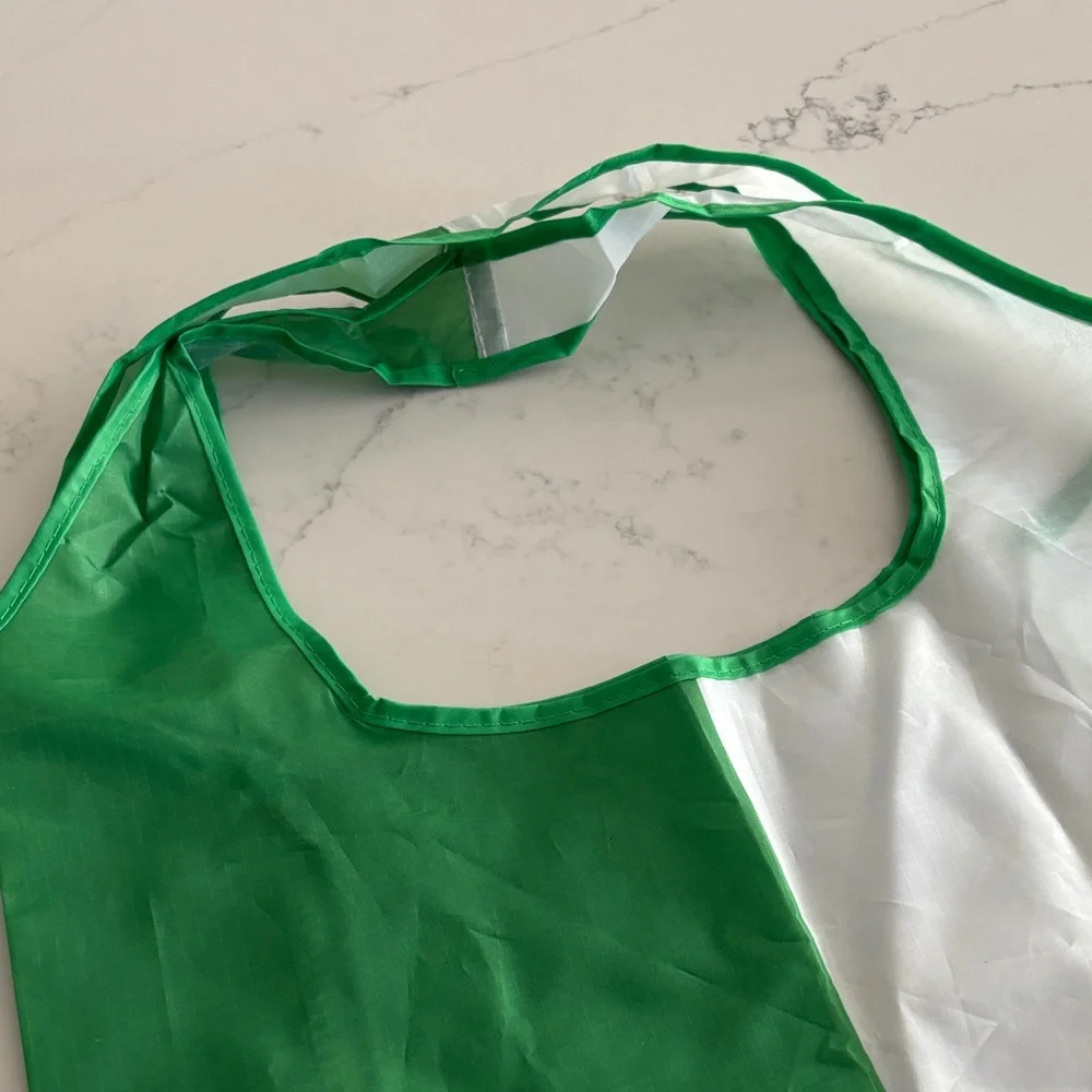 Tory Sport Green and Blue Colorblock Tote - Picture 4 of 5